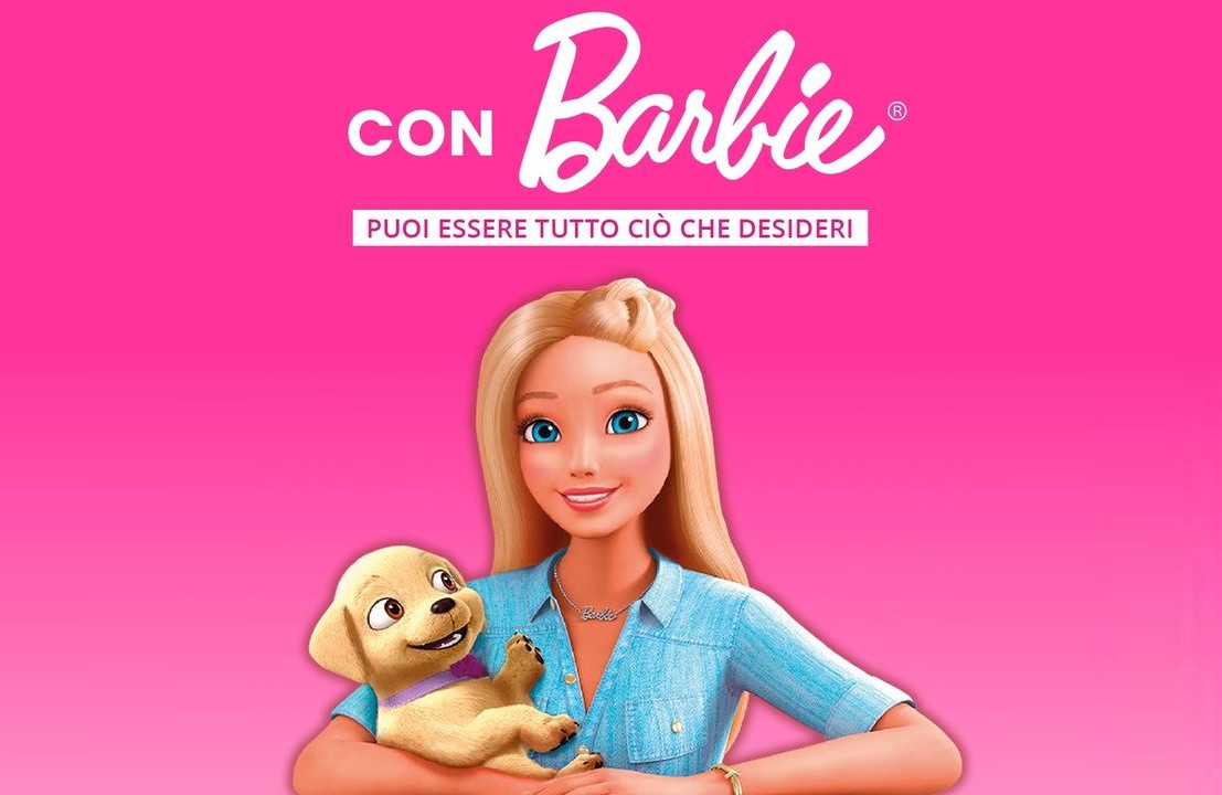 Con Barbie puoi essere tutto ciò che desideri!