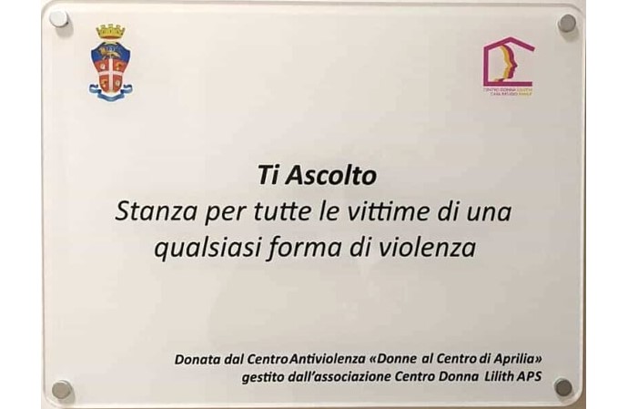 “Ti Ascolto” stanza per le donne ad Aprilia