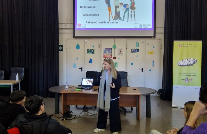 Incontro con gli studenti dell’Istituto di Istruzione Superiore Via Carlo Emery di Roma